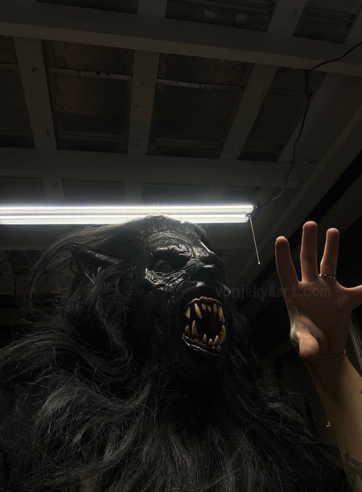 Werewolf mask
